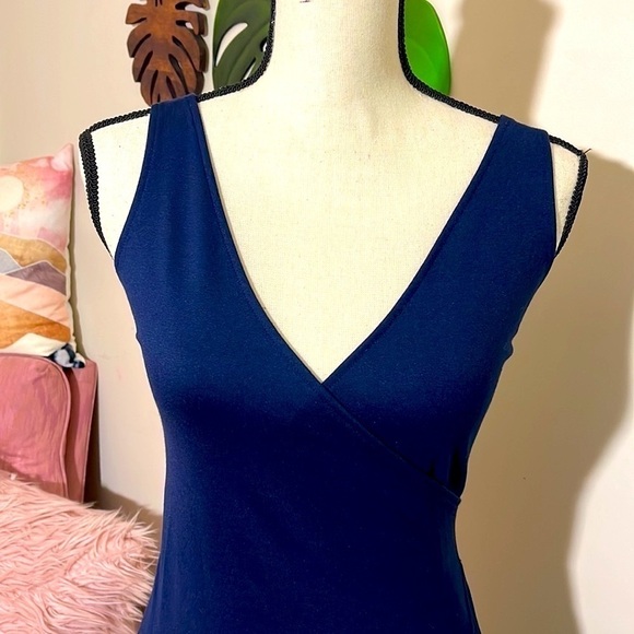 Amanda Uprichard Blue Bodycon Midi Dress XS - Picture 5 of 9